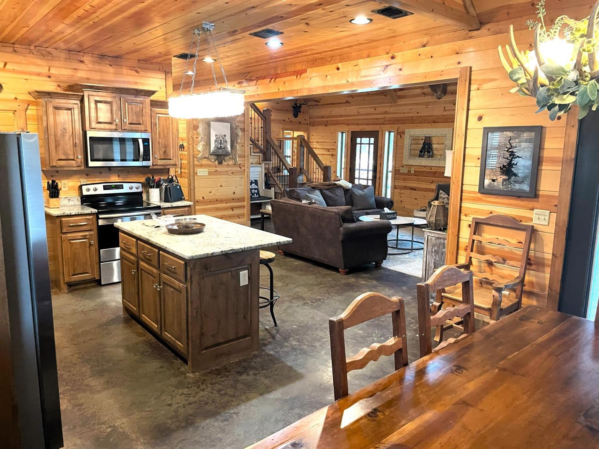 4Br/3Bth Family Cabin With A Hot Tub, Sleeps 14 布罗肯鲍 外观 照片